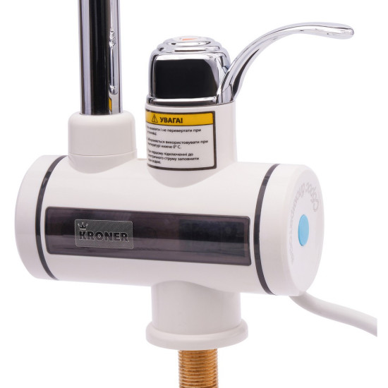 Проточний кран Kroner KRM Volt - CW091 з дисплеєм
