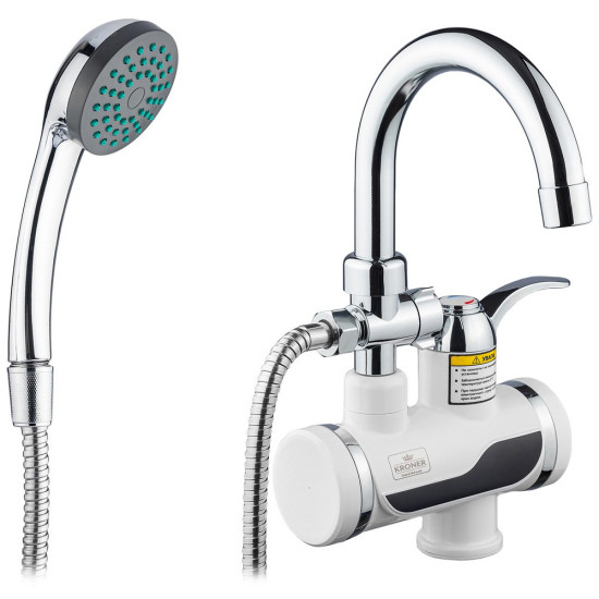 Проточный кран Kroner KRM Volt - CW191MDS с дисплеем