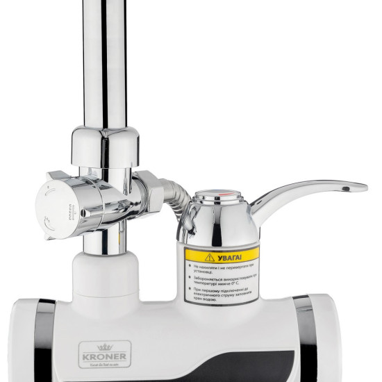 Проточний кран Kroner KRM Volt - CW191MDS з дисплеєм