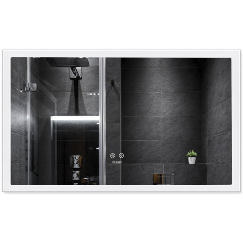 Зеркало Kroner KRP Spiegel HR3 - 10060 с LED-подсветкой и антизапотеванием