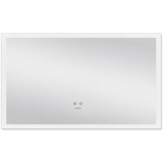 Зеркало Kroner KRP Spiegel HR3 - 10060 с LED-подсветкой и антизапотеванием