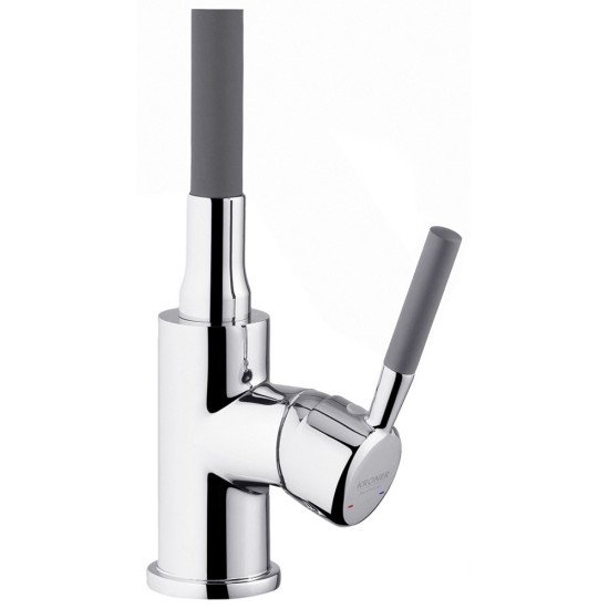 Комплект кухонная мойка Kroner Derby-6050HM Brush + сушилка для посуды Kroner Matte-GRA4333-2 + смеситель Kuche-C132GRA + дозатор Spender-016