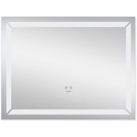 Дзеркало Kroner KRP Spiegel HR1 - 9070 з LED-підсвічуванням та антизапотіванням