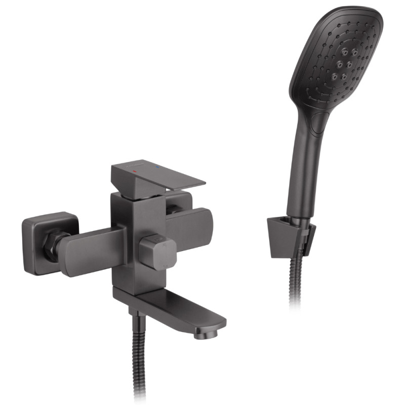 Смеситель для ванны Kroner KRP Edelstahl Kubus - PVD060