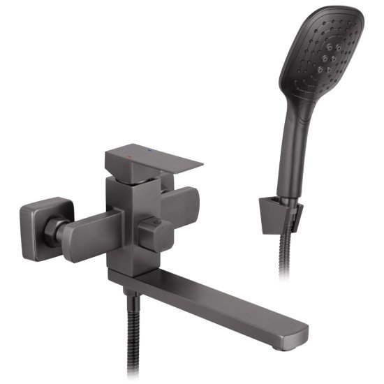 Смеситель для ванны Kroner KRP Edelstahl Kubus - PVD070