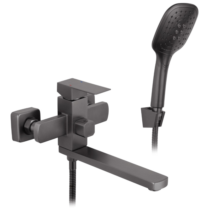 Смеситель для ванны Kroner KRP Edelstahl Kubus - PVD070
