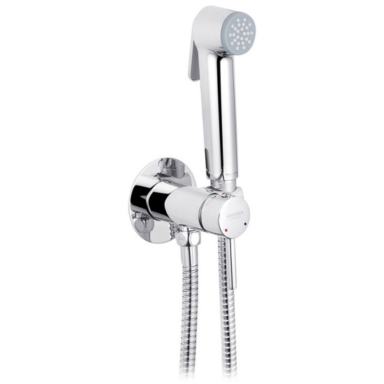 Набор 3 в 1 душевая система Kroner Armada-C064K + смеситель Hagen-C010 + смеситель Bidet-C082