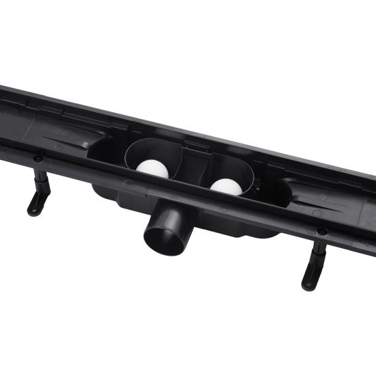 Трап линейный Kroner KRP Harz SCH60 Sektion Schwarz
