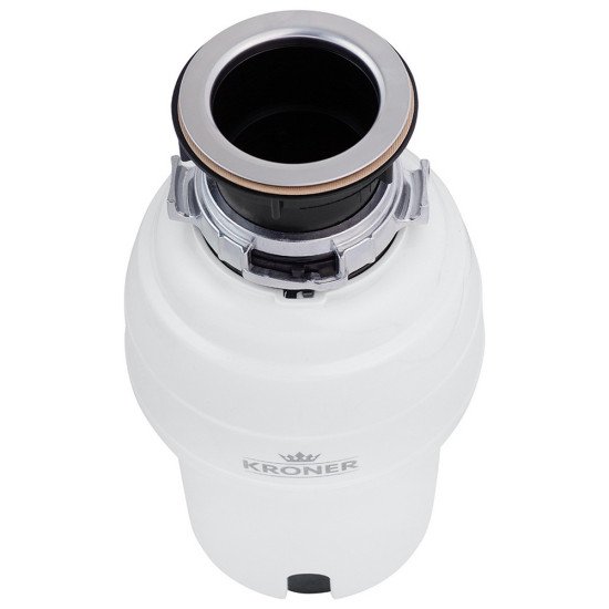 Подрібнювач харчових відходів Kroner KRP Kaiman WHI - 550W