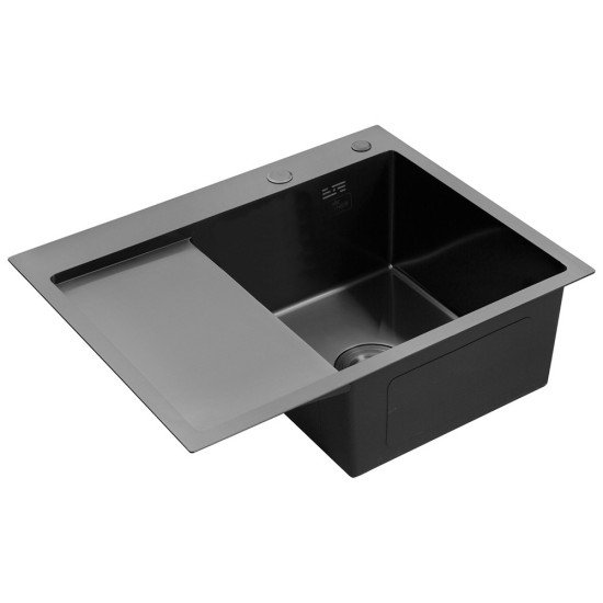 Набор 3в1 Kroner KRP Schwarze - 6350RHM PVD (3.0/1.0 мм) + Kroner KRP Spender - 026 + Kroner KRP Edelstahl Klassisch - PVD03915