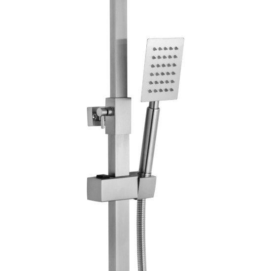 Душевая система Kroner KRP Edelstahl Kubus - ESG067