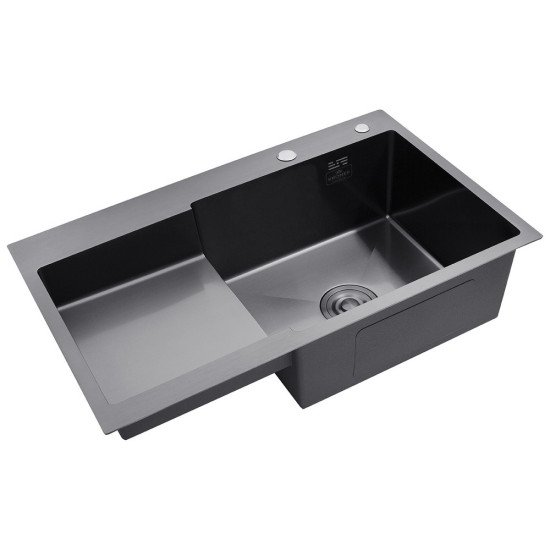 Набор 3в1 Kroner KRP Schwarze - 7848RHM PVD (3.0/1.0 мм) + Kroner KRP Spender - 026 + Kroner KRP Graz - GRP030-T