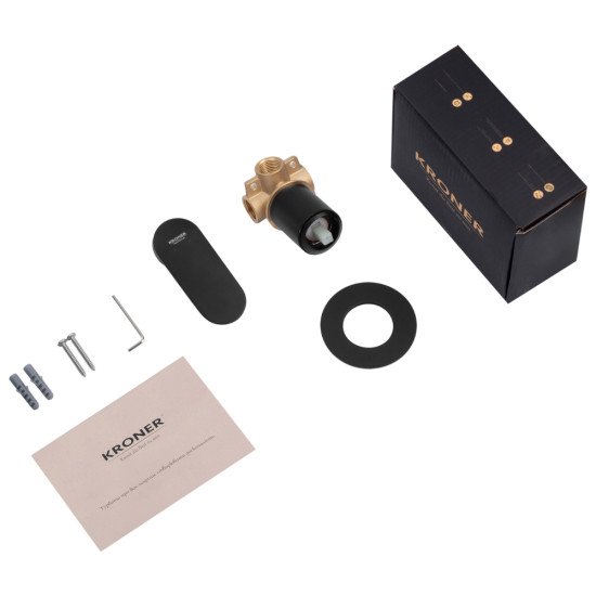 Смеситель скрытого монтажа для душа Kroner Element 211433-3801