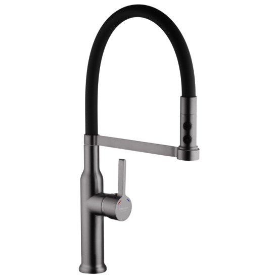 Набор 3в1 Kroner KRP Schwarze - 7848LHM PVD (3.0/1.0 мм) + Kroner KRP Ersel - GRP03112BLK + Kroner KRP Spender - 026
