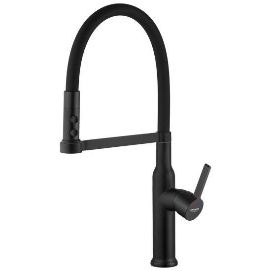 Змішувач для кухні Kroner KRP Ersel - SCH03112BLK