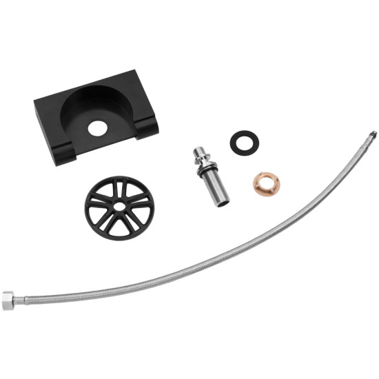 Кухонная мойка Kroner KRP Schwarze - SET7545F3HM PVD (3.0/0.8 мм)