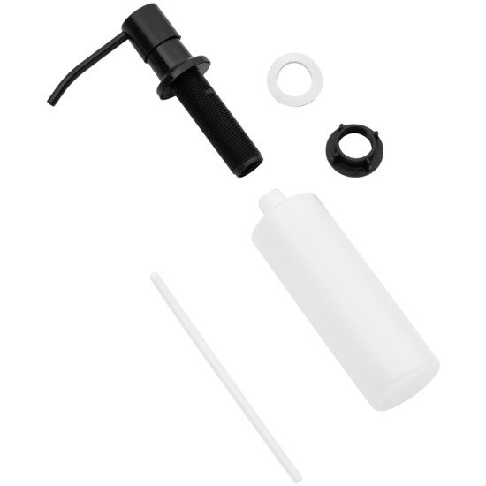 Кухонна мийка Kroner KRP Schwarze - SET7545F3HM PVD (3.0/0.8 мм)
