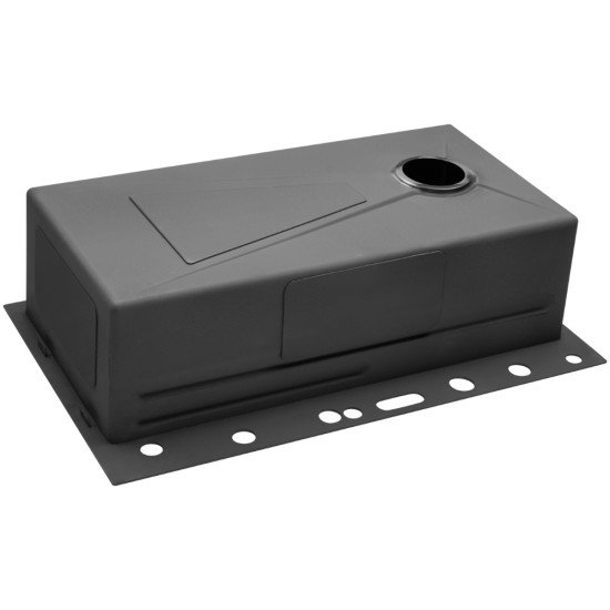 Кухонная мойка Kroner KRP Schwarze - SET7545F3HM PVD (3.0/0.8 мм)