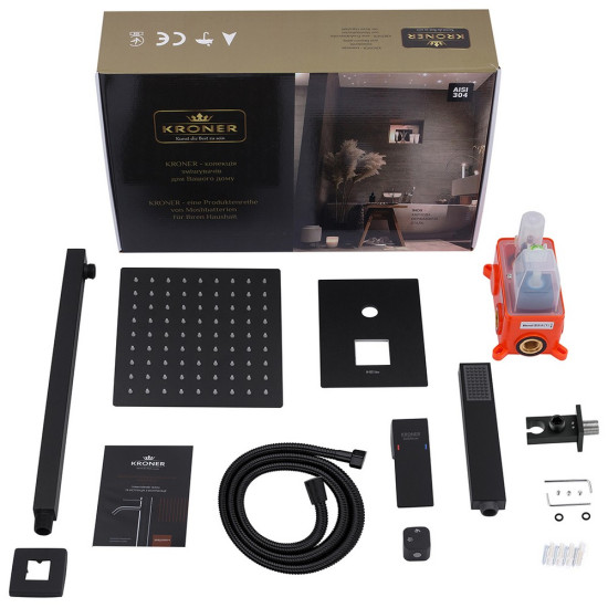 Набор 3в1 Kroner KRP Edelstahl Kubus - SCH082 + Kroner KRP Edelstahl Kubus - SCH010 + Kroner KRP Edelstahl Kubus - SCH053