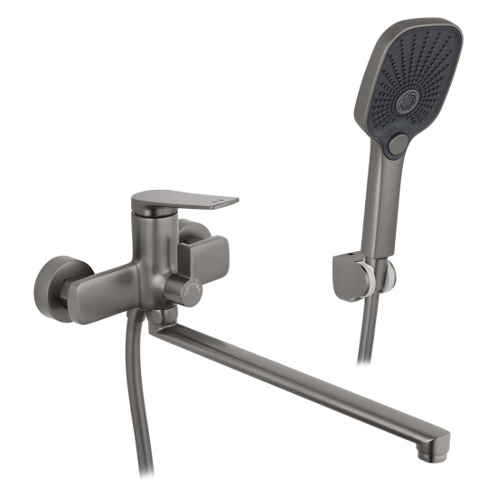 Смеситель для ванны Kroner KRP Makon-GRP070